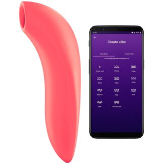 We-Vibe Melt App-Controlled Clitoral Stimulator - Coral